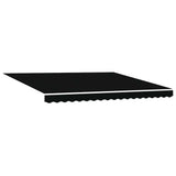 Tenda Retrattile Nero 400  300 cm Poliestere