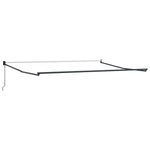 Tenda Retrattile Nero 400  300 cm Poliestere