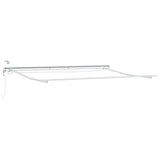 Tenda Retrattile Beige 400  300 cm Poliestere e Metallo