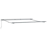 Tenda retrattile Beige 400  300 cm Tessuto e Alluminio
