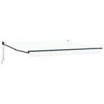 Tenda Retrattile Bianco 400  300 cm Poliestere