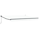 Tenda Retrattile Bianco 400  300 cm Poliestere