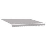 Tenda Retrattile Grigio chiaro 400  300 cm Poliestere