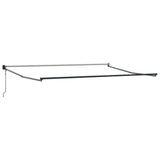 Tenda Retrattile Rosso 400  300 cm Poliestere e Alluminio
