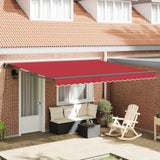 Struttura della tenda Rosso 400  300 cm