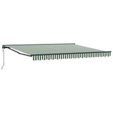 Struttura della tenda Verde e Bianco 400  300 cm