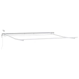 Tenda retrattile Giallo e Arancione 400  350 cm Poliestere