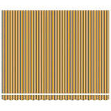 Tenda retrattile Multicolore 400  350 cm Tessuto e Alluminio