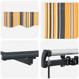 Tenda retrattile Multicolore 400  350 cm