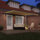 Tenda retrattile Multicolore 400  350 cm Poliestere