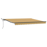 Tenda retrattile Multicolore 400  350 cm Poliestere