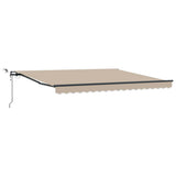 Tessuto per Tenda con Beige 400  350 cm Poliestere