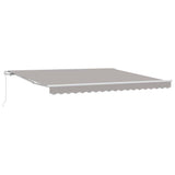Tenda retrattile Grigio chiaro 400 x 350 x 165 cm
