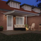 Tessuto per Tenda Grigio Chiaro 400  350 cm Poliestere