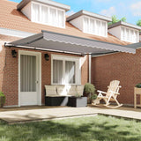 Tenda retrattile Grigio Chiaro 400  350 cm