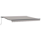 Tenda retrattile Grigio Chiaro 400  350 cm