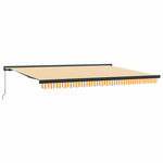 Tenda Retrattile Arancione e bianco 450  300 cm