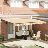Struttura della tenda Giallo e Bianco 450  300 cm
