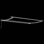 Tenda Retrattile Arancione e Marrone 450  300 cm