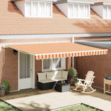 Tenda retrattile 450  300 cm Poliestere e Alluminio