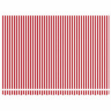 Tenda Retrattile Rosso e Bianco 450  300 cm Tessuto e Metallo