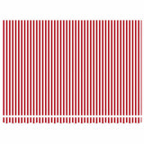 Tenda retrattile Rosso e Bianco 450  300 cm Poliestere