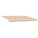 Tenda Retrattile Multicolore 450  300 cm Tessuto, Metallo