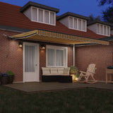 Tenda retrattile Multicolore 450  300 cm Poliestere