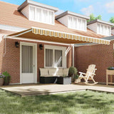 Tenda da Sole Multicolore 450  300 cm Poliestere e Metallo