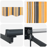 Tenda Retrattile Multicolore 450  300 cm