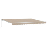 Tenda retrattile Beige 450 x 300 x 165 cm