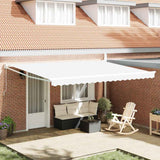 Tenda retrattile Bianco 450 x 300 x 165 cm
