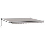 Tenda retrattile Grigio Chiaro 450 x 300 x 165 cm