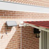 Tenda Retrattile arancione e marrone 450  350 cm