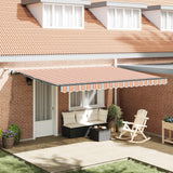 Tenda retrattile Multicolore 450  350 cm Poliestere