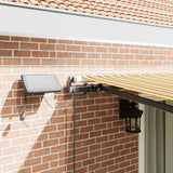 Tenda retrattile Multicolore 450  350 cm Tessuto e Alluminio