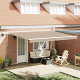 Tenda Retrattile con 450 350 cm Tessuto