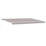 Tenda retrattile Grigio chiaro 450 x 350 x 165 cm
