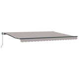 Tenda retrattile Grigio Chiaro 450  350 cm