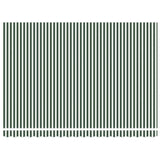 Tenda retrattile Verde e Bianco 450  350 cm