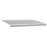 Struttura della tenda Antracite e Bianco 500  300 cm