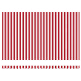 Tenda Retrattile Rosso e Bianco 500  300 cm Tessuto e Metallo