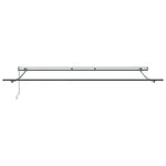 Tenda Retrattile Rosso e bianco 500  300 cm Tessuto