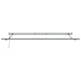 Tenda Retrattile Rosso e bianco 500  300 cm Tessuto