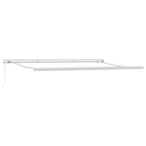 Tenda retrattile Multicolore 500  300 cm Tela e Alluminio