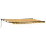 Struttura della tenda Giallo e Grigio 500  300 cm