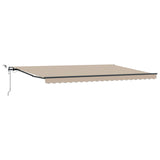 Tessuto per Tenda Beige 500  300 cm Poliestere