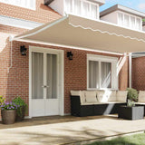 Tenda retrattile Beige 500 x 300 x 165 cm