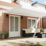 Tenda retrattile Bianco 500 x 300 x 165 cm