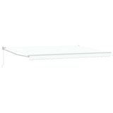 Tenda retrattile Bianco 500 x 300 x 165 cm